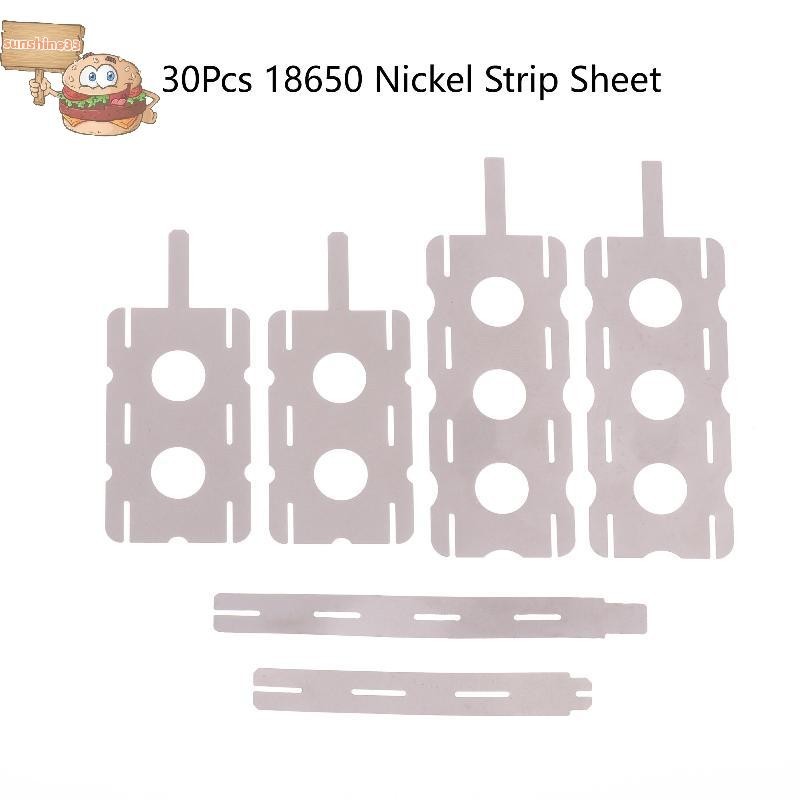 Essential Have sun 30pcs 18650 Nickel Sheet 5Set Polygonal Battery Spot Welding Machine Batteries Connection Sheets s - Image 3