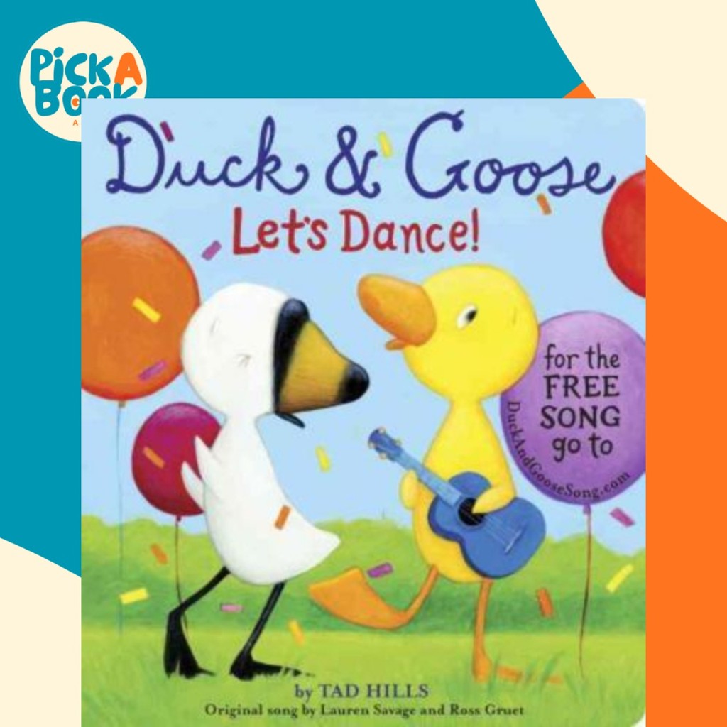 [100% Original Books] - Duck & Goose, Let's Dance! by Tad Hills (US edition, paperback)