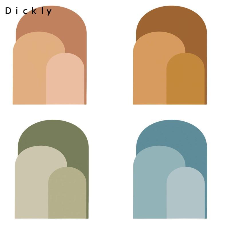 Dickly Arch Wall Decal for Home Decor, Easy Application PVC Wallpaper for Kids Room And Dining Area