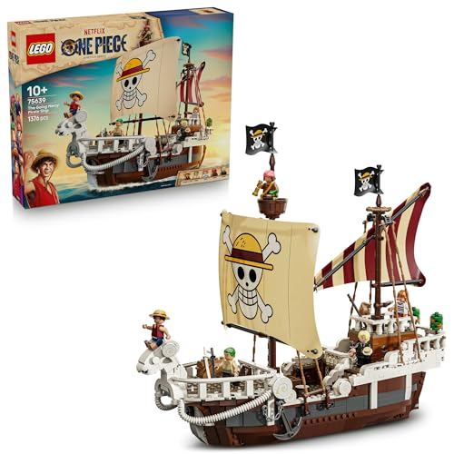 【Direct from Japan】LEGO One Piece Pirate Ship Going Merry Luffy Straw Sanji's Kitchen Nami's Tangerine Garden Handbook Toy Toys Birthday Gift Block Boys Girls Children 10 years old 11 years old 12 years old Elementary School ONE PIECE Fi
