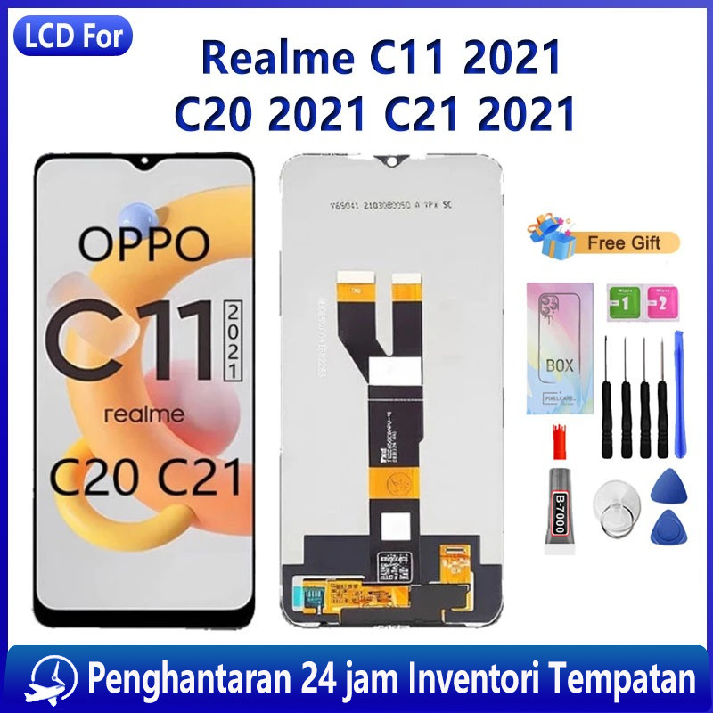[Promosi!] ORIGINAL LCD Untuk Realme C11 2021 / C20 2021 / C21 2021