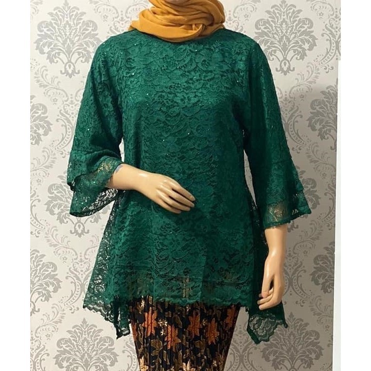 Versatile Quality SETELAN KEBAYA RINJANI JUMBO BIG SIZE M-5XL / BESAR LD 120-130/ TUNIK JUMBO/ RINJANI/ AURORA Durabl...
