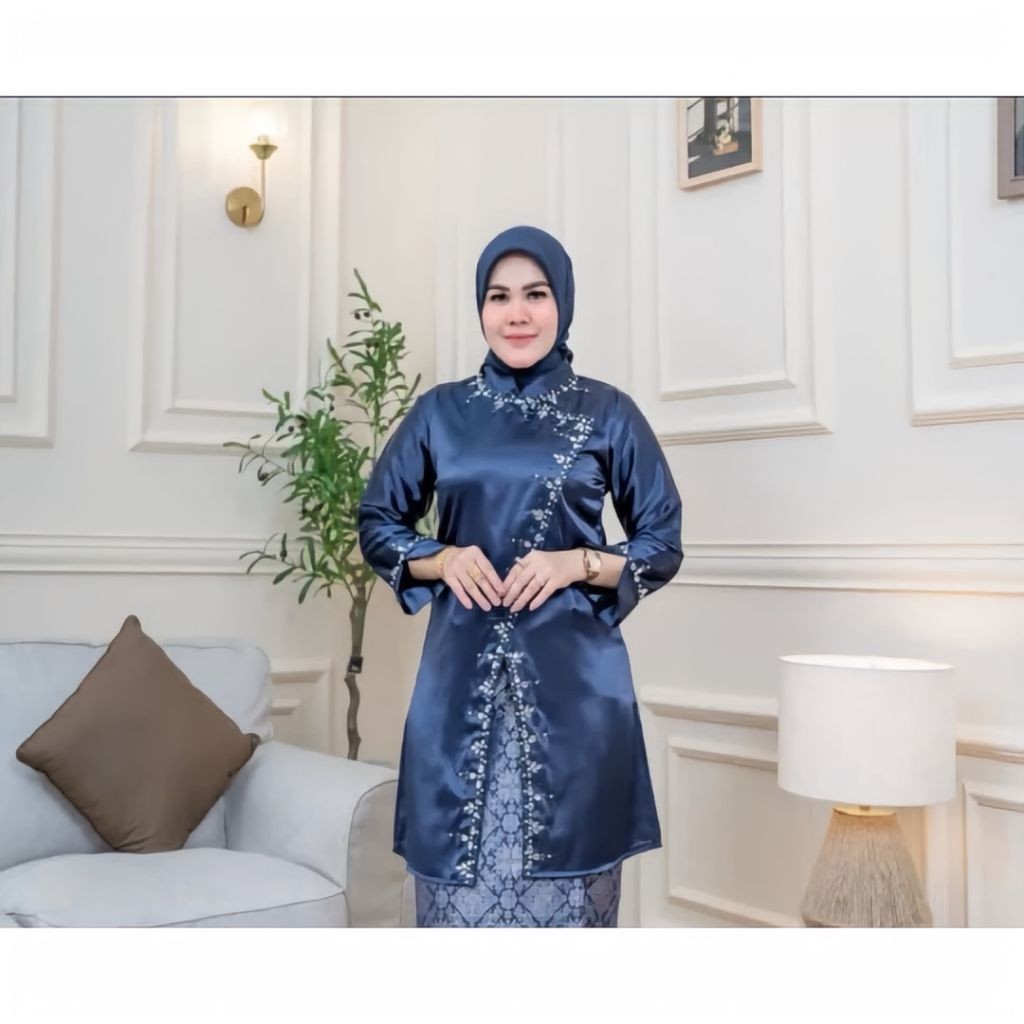 Ter Reliable INARA ROK SONGKET one set satu setel kurung melayu Baju Modern Premium - Image 4