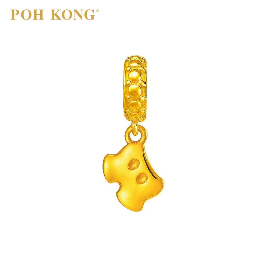 POH KONG 916/22K Gold Disney Mickey Trousers Charm Pendant