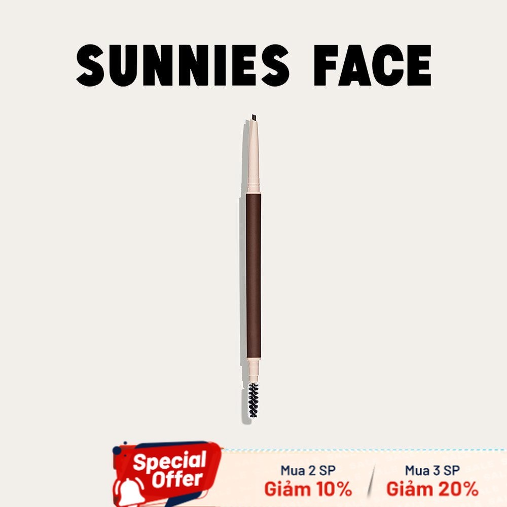 SUNNIES FACE - Lifebrow Pomade Pencil Black B - SF003-03 [Expiry date: November 6, 2026]
