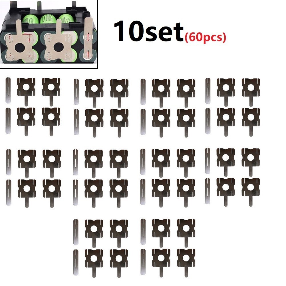 Travel Chic Waysle_10set(60pcs) Nickel Plated Steel Strap Strip Sheet Battery Pack Spot Welding - Image 2