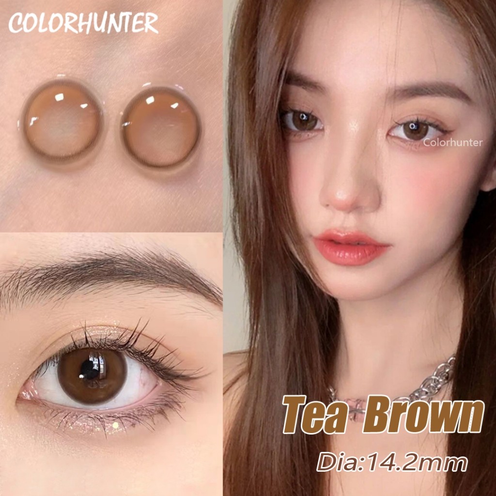 Durable Essential 【graded lens】Colorful Unicorn Contact lens Myopia lenses 2pcs Soft Colored Yearly use Grade 0.0... - Image 3