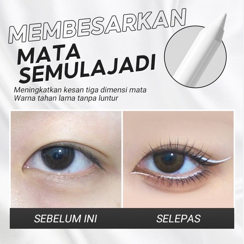 Essential Versatile IMAGIC Waterproof Eyeliner Pencil Sharpener Black/White/Nude Color Reliable - Image 3