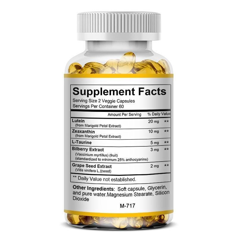 Quality Purpose Daitea Eye Complex contains Lutein Zeaxanthin Supports health improves vision antioxidants 30/60/120 ... - Image 2