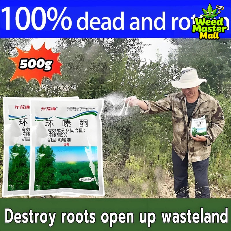 【No damage to soil】Tree killer 500g/bag Racun pokok kayu besar roots rotted in 1 day Racun pokok besar Racun pokok Easy 