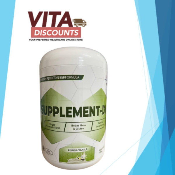 CRITICARE SUPPLEMENT-D POWDER VANILLA 400G EXP10/2026