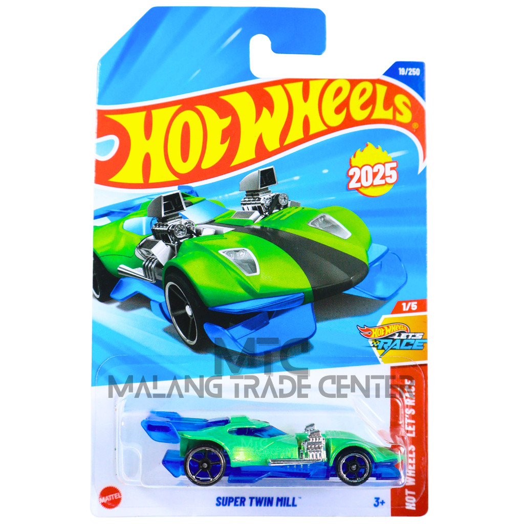 HIJAU Hot Wheels Super Twin Mill Green N 2025
