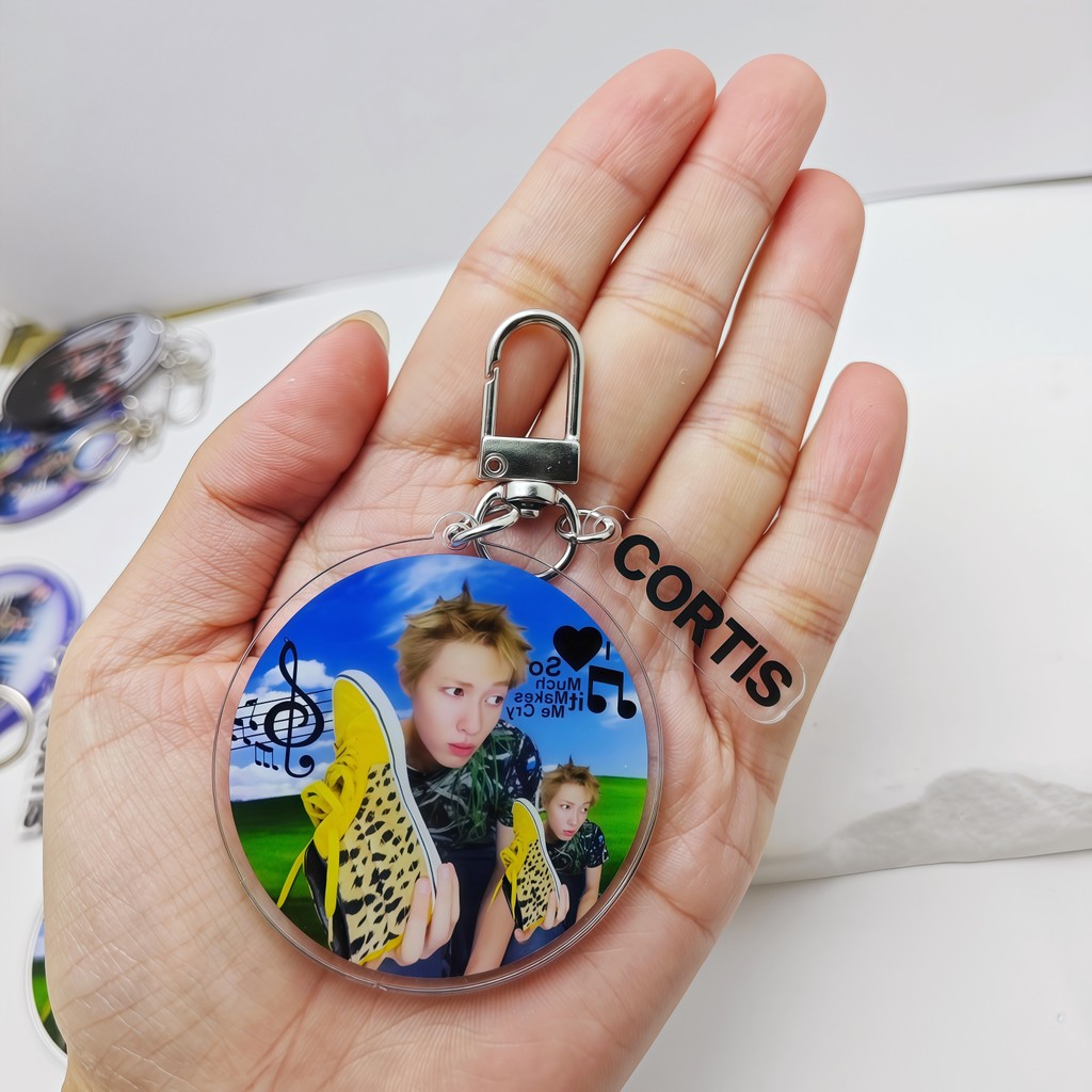 CORTIS  Acrylic Keychain  | K-pop Photocard Keyring | Cute Merchandise Gift KPOP