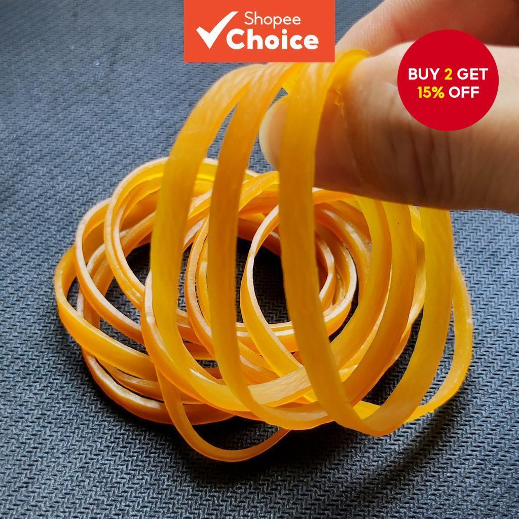 200Pcs 3.2 Inch Stretchable Rubber Bands, Sturdy Elastic Fasteners for Office School Home Use, Multipurpose Elastic Bands