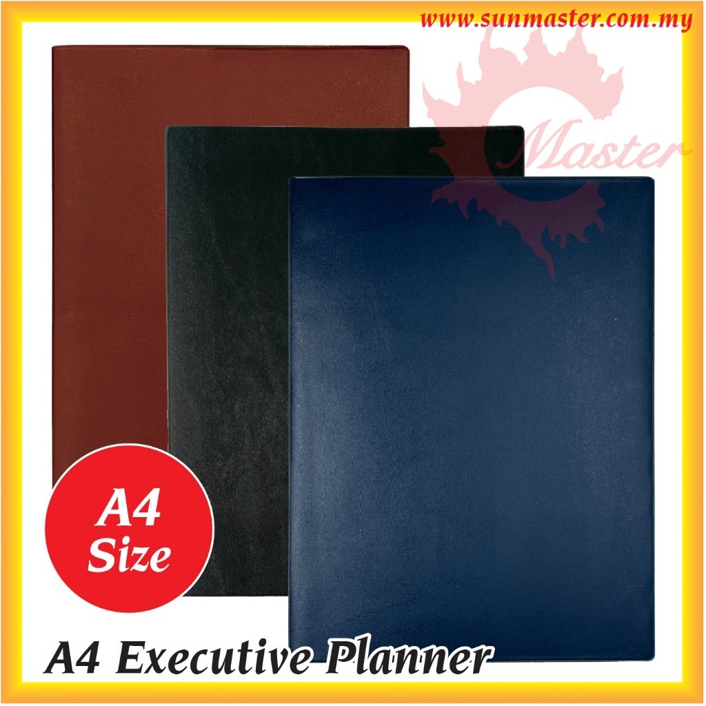 2026 A4 Soft Cover Executive Planner | Corporate Planner Planning Column Calendar Diary | Yearly Planner Monthly Planner