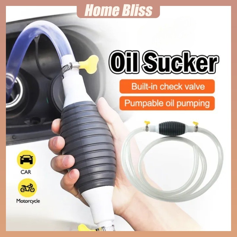 Manual Oil Pump Fuel Tank Pumping Pipe Truck Car Motorcycle Draw Fuel Pump Pam Minyak Petrol