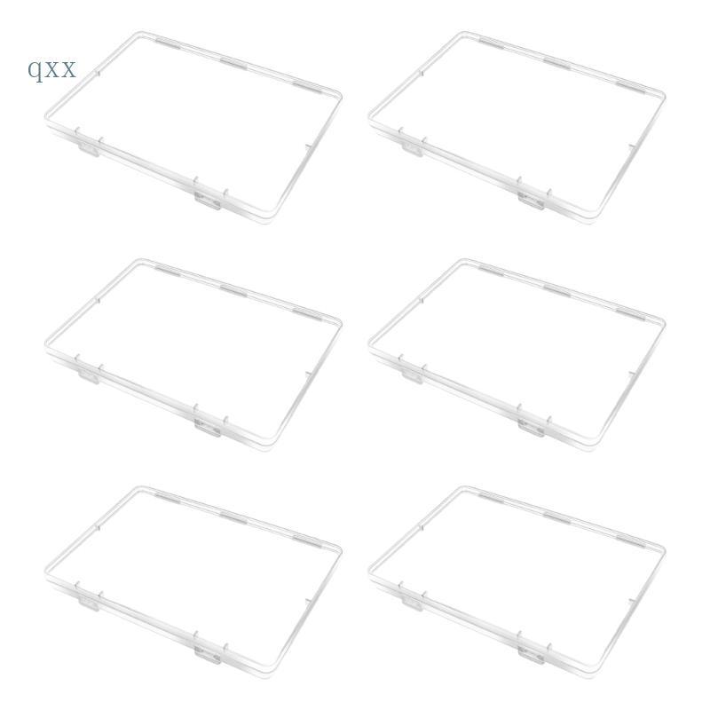 CH* 6pcs Stackable Breastmilk Storage Organizer Slim Refrigerator Tray Design