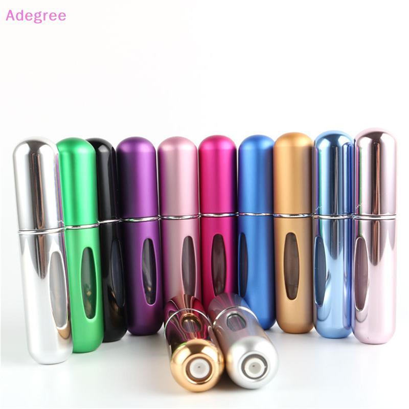 Adegree Travel Portable Mini Refillable Perfume Atomizer Bottle Scent Pump  5ml 