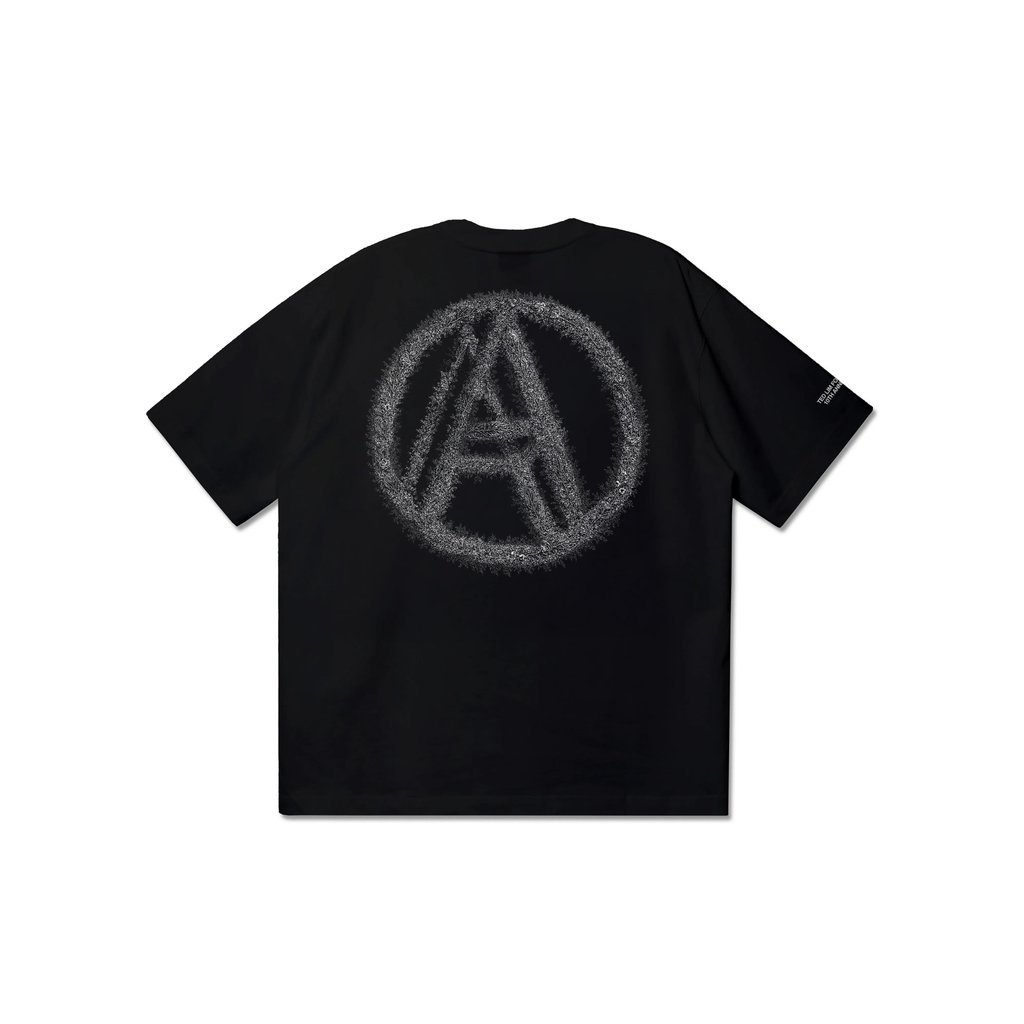 AGAINST LAB 10TH ANN' FIELD TEE (BLACK)