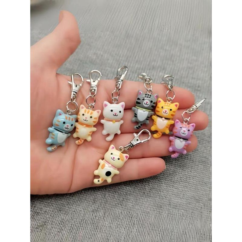 J4654 Generation Shipping Cross-Border New Style Keychain and Keychain Accessories Cute Cat