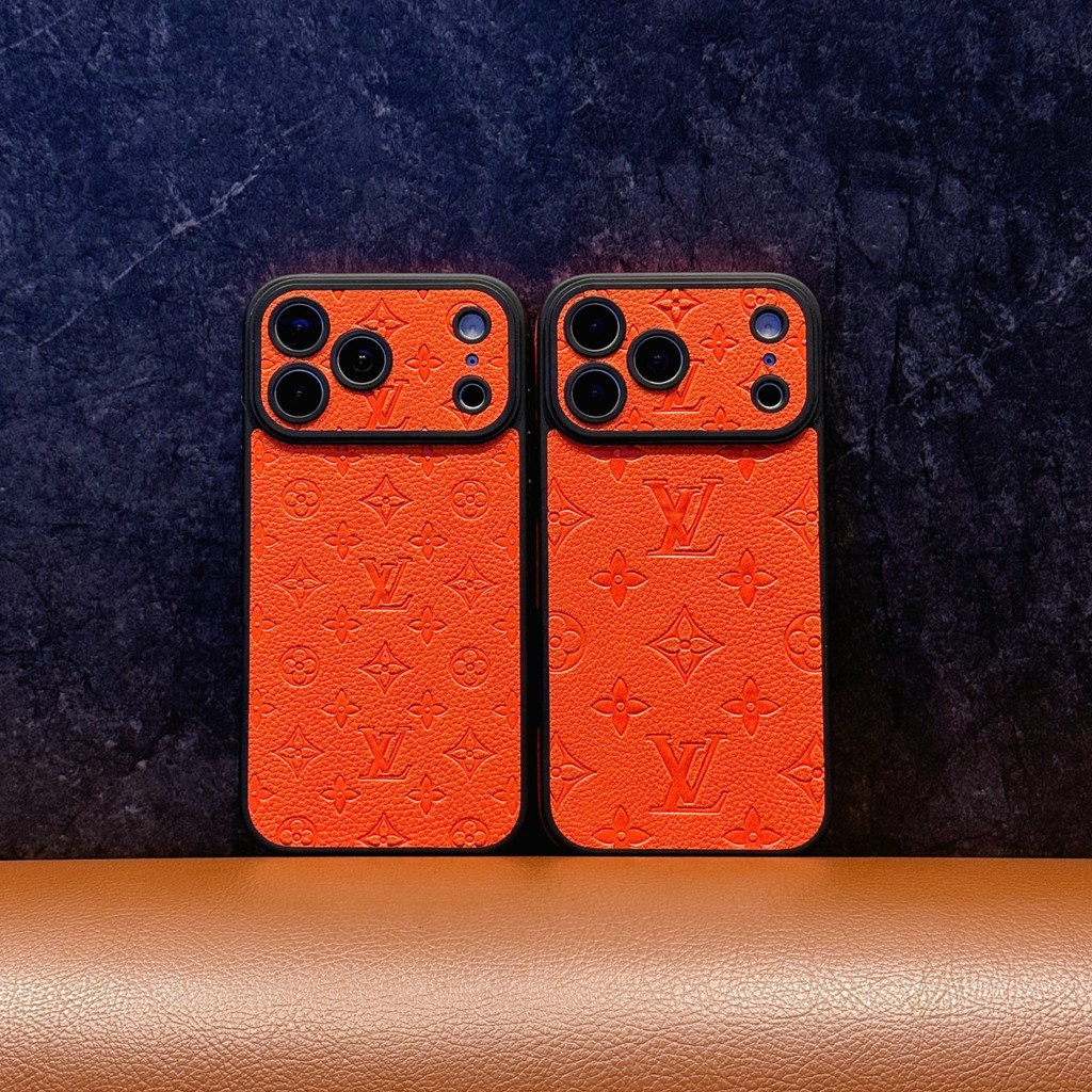 iPhone 17 Series Embossed Full Edge Trendy Phone Case For iPhone 16 Pro/14 Pro Max Fashion Protective Cover