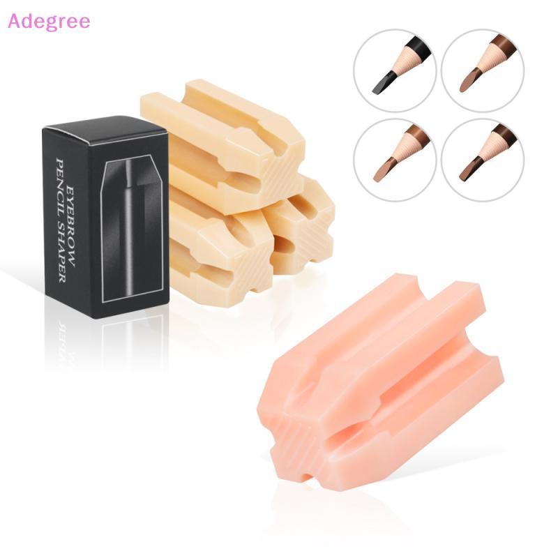 Adegree 4 In 1 Eyebrow Pencil Sharpener Microding Tattoo Marker Permanent Makeup Professional Eyebrow Pencil Sharpening Tip Thin Tool 