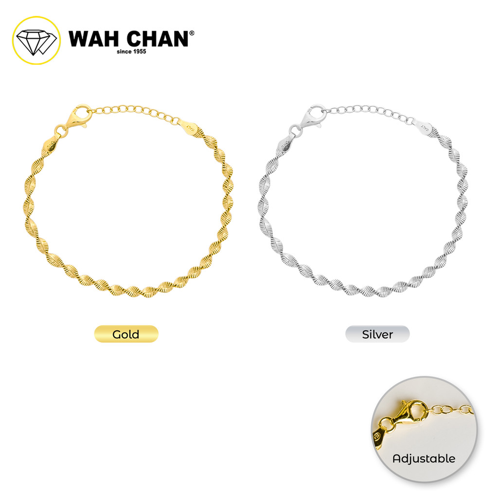 WAH CHAN S925 ITALIAN Silver Bracelet - NSBCC1007