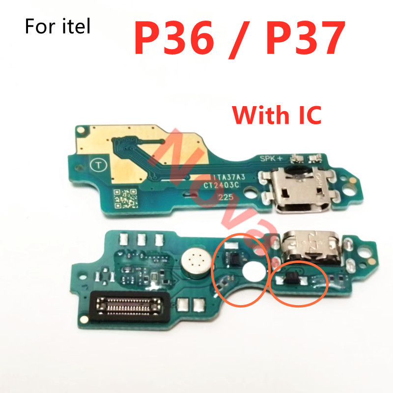 Fast Charging Board For itel P36 P37 USB Charger Dock With IC Mobile Phone Charge Part