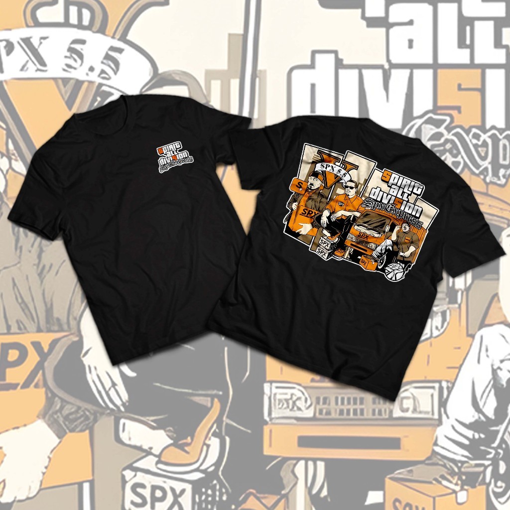 SPX Express T-Shirt - SPX Express Spirit All Division Campaign 5.5 Cotton Combed 30s Material Unisex Men's-Women's T-Shirt