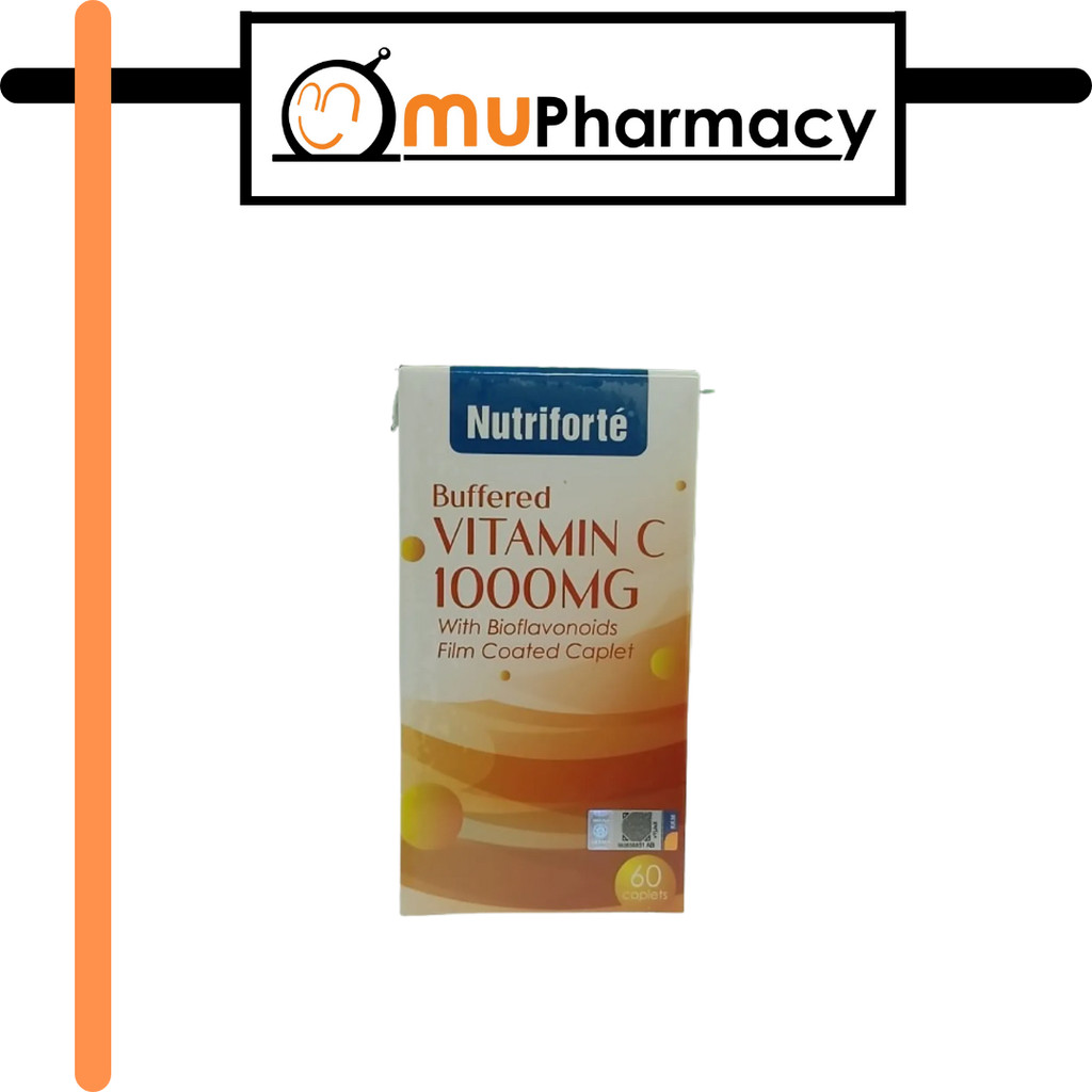 Nutriforte Buffered Vitamin C 1000mg Bottle Of 60's