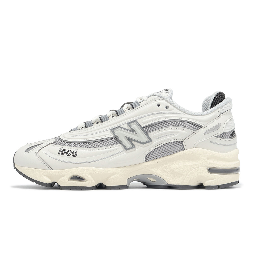 New Balance NB Casual Shoes 1000 Men's Women's Beige Gray Silver Retro Sneakers [ACS] M1000MEW-D