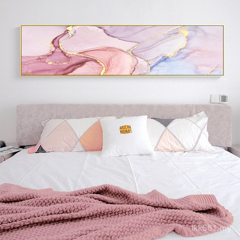 Bedroom Bedside Hotel Mural Abstract Living Room Painting Sofa Nordic Style Background Wall Painting Hotel Decoration Painting FHWY