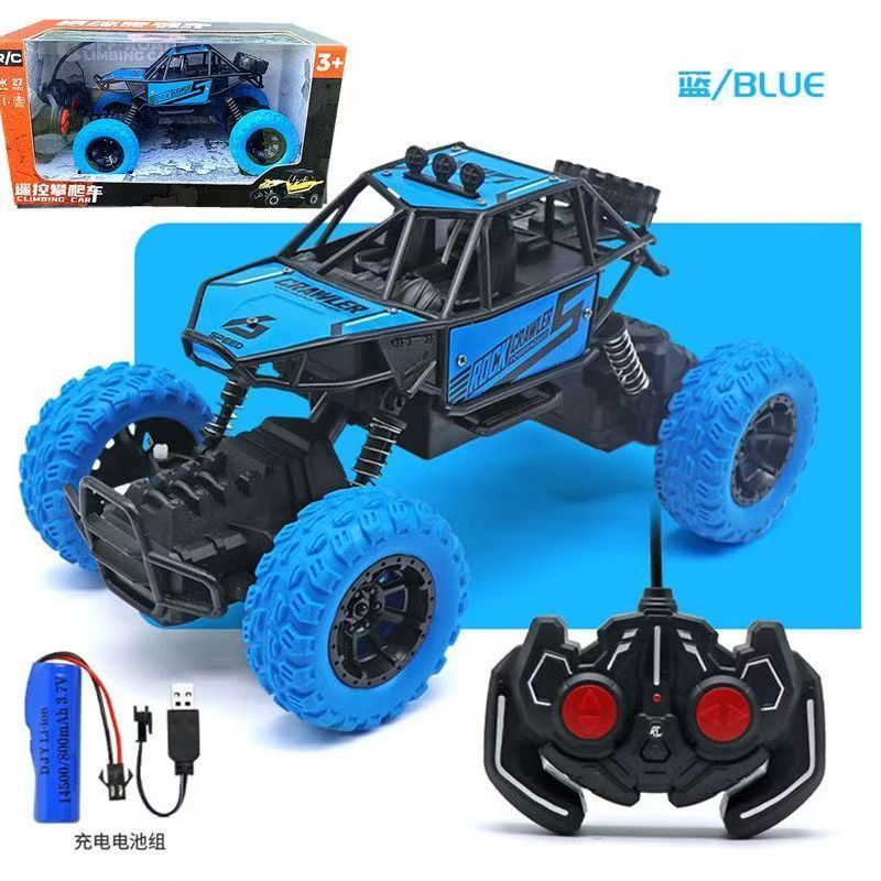 Off-Road Vehicle Four-Way Remote Control Car Remote Control Car High-Speed Climbing Car Boy Toy Remote Control Car Stall Park20251204