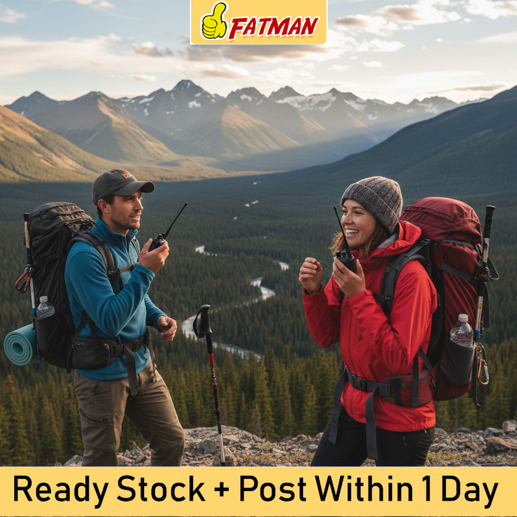 Mendaki Gunung Wireless Transmit Receive without Simcard Portable Transceiver Camping Hiking Convoy