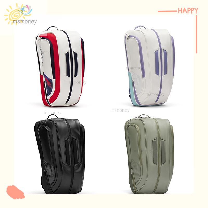 Fashion New Hundred Series Badminton Bag Backpack for Men and Women Professional Large Capacity Independent Shoe Compartment Bag