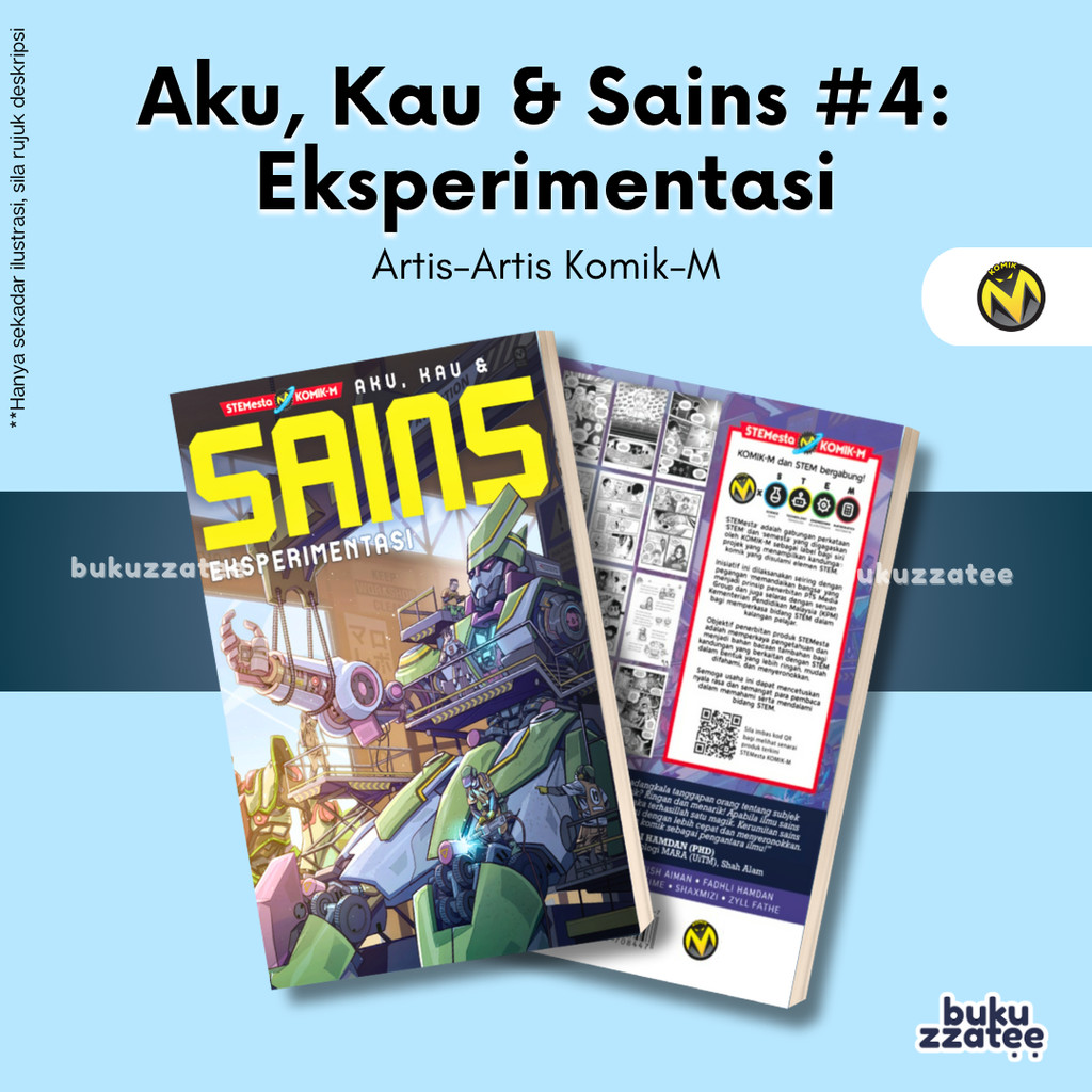 Aku, Kau & Sains #4: Eksperimentasi | KOMIK-M