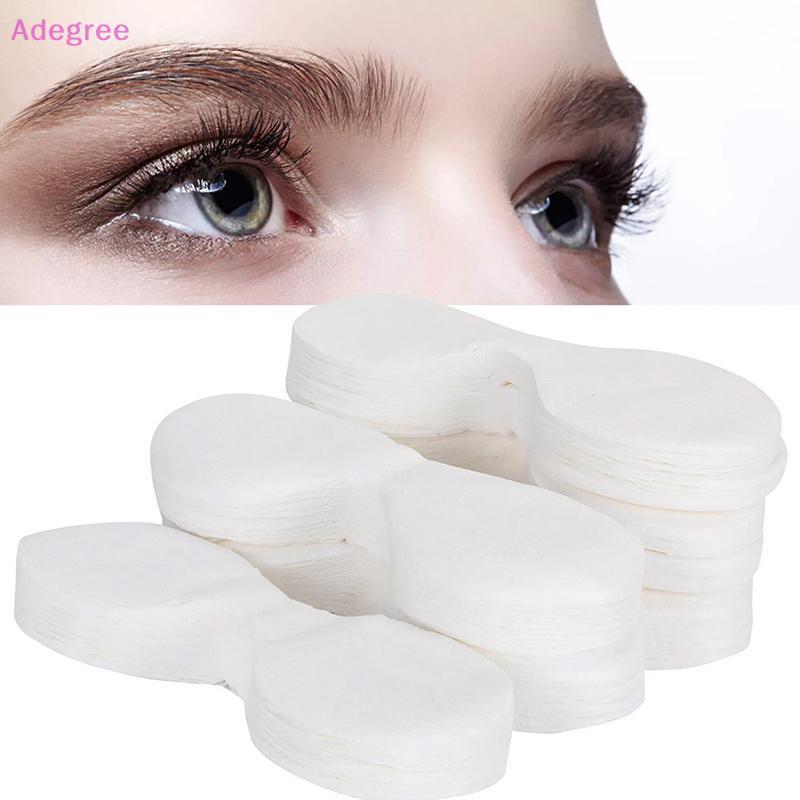 Adegree 100/200pcs Disposable Eye Mask Paper Ultrathin Natural Cotton Eye Care Patches For Women Spa Eye Covers Facial Skin Care Tools 
