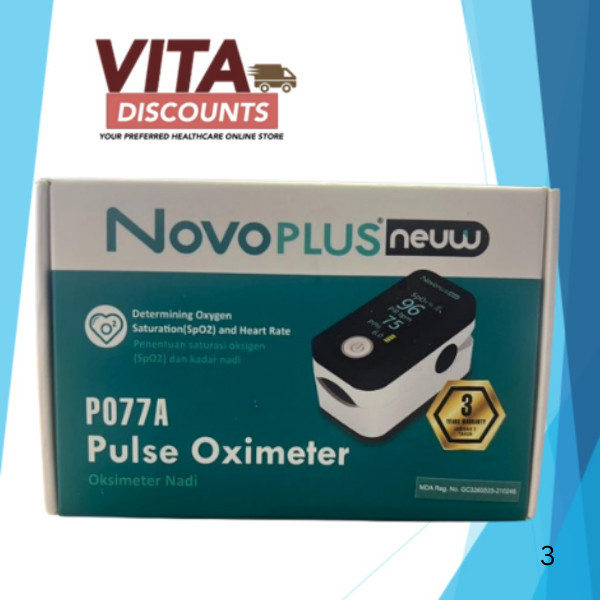 NOVOPLUS NEUW PULSE OXIMETER P077A