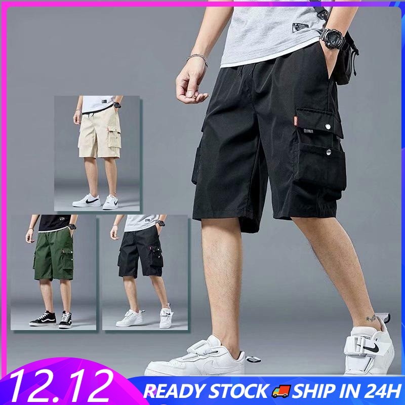 ZITY Tactical Shorts, Military Style, Multi-Pocket, Quick Dry, Cargo Pants, Suitable for Outdoor Sports