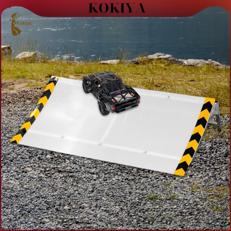[kokiya] RC Car Ramp for Jumping Jumping Platform Ramp for Park Backyard Family