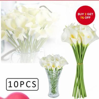 New Artificial Calla Lily Flowers - Wedding & Home Table Decoration (Set of 10/20) Bunga Calla Lily Tiruan Baru - Hiasan Meja Pernikahan & Rumah (10/20 Keping)