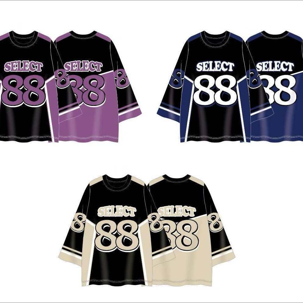 Blaus Baju-T Poliester Campuran Jersi, Corak Gadis Muslim, 5D Corak Wanita Blouse Clothing Shirts