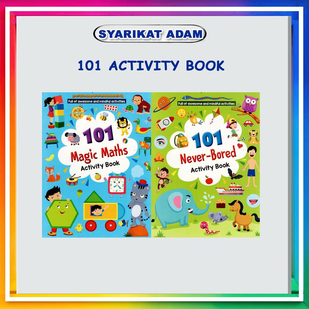 [ADM] 101 MAGIC MATHS/ NEVER-BORED ACTIVITY BOOK