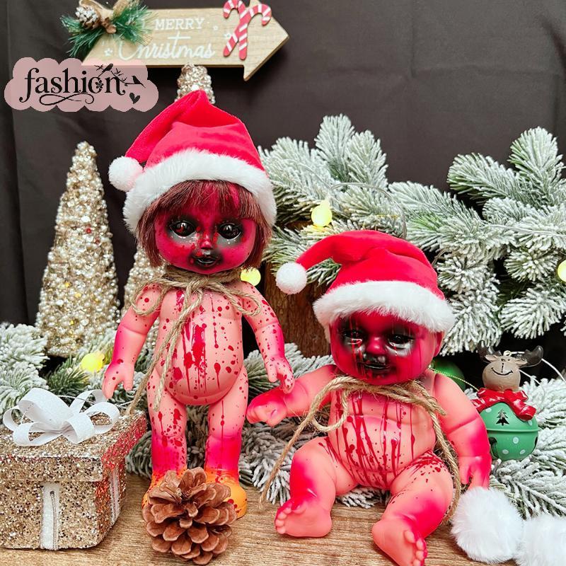 [fashion] Horror Ghost Baby Hanging Doll Halloween Bar Ghost Courtyard Horror Doll Prop Ghost Festival Happy Halloween Day 2025 Decoration MY