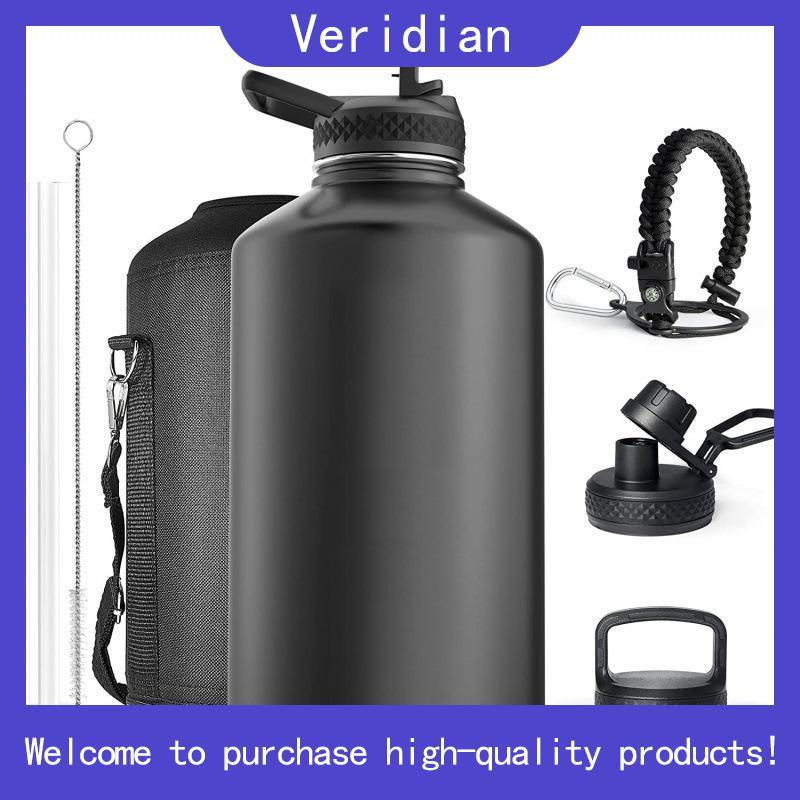 OVER 1.8L Oversized Flask Leak-Proof Double Wall Stainless Steel Vacuum Thermal Insulated Big Flask Thermo Sport Bottle