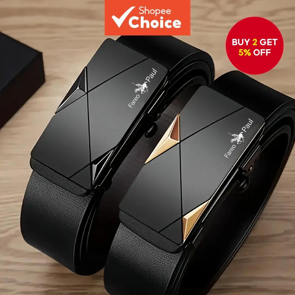 Contemporary Men's Automatic Belt - Seamlessly Blends Business and Casual Looks