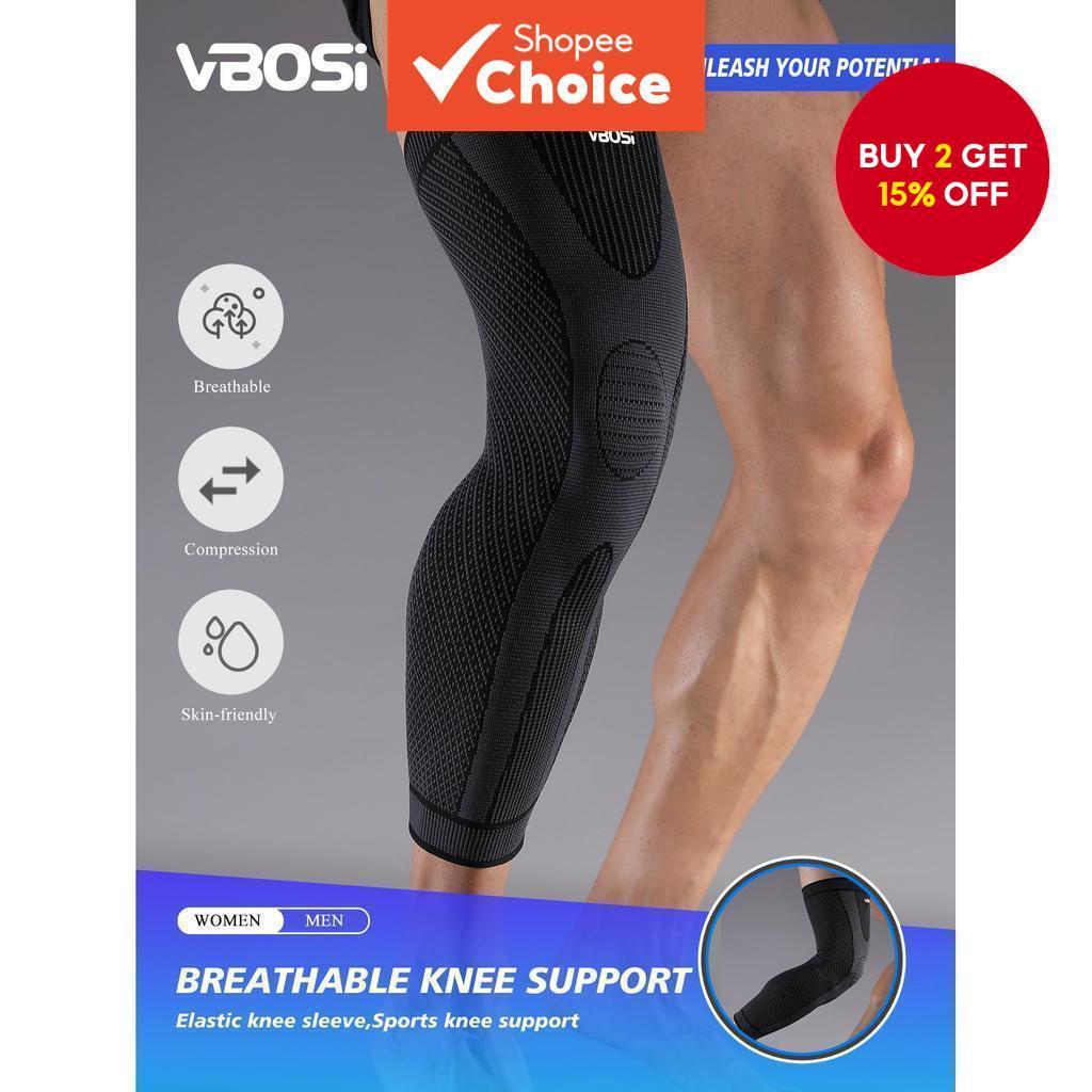 1 Piece Of Breathable High Elastic Knitted Knee Brace Sports Leg Sleeve For Running, Basketball, Weightlifting And Mountain Climbing