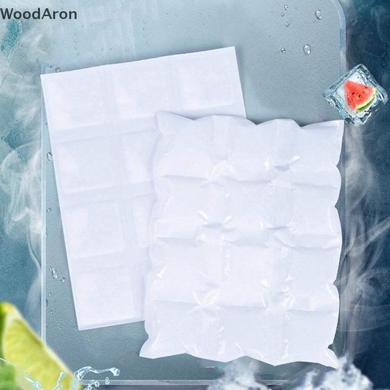 [WoodAron] Reusable Gel Ice Bag Automatic Water Absorption Insulated Ice Pack Pain Cold Compress Cooling Bag Food Keep Fresh Ice Pack MY