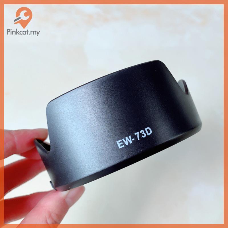 Pinkcat Lens Hood replace EW-73D EW73D for EF-S 18-135mm f/3.5-5.6 IS USM / 18-135 mm F3.5-5.6 IS USM / RF 24-105mm F4-7.1 IS STM MY