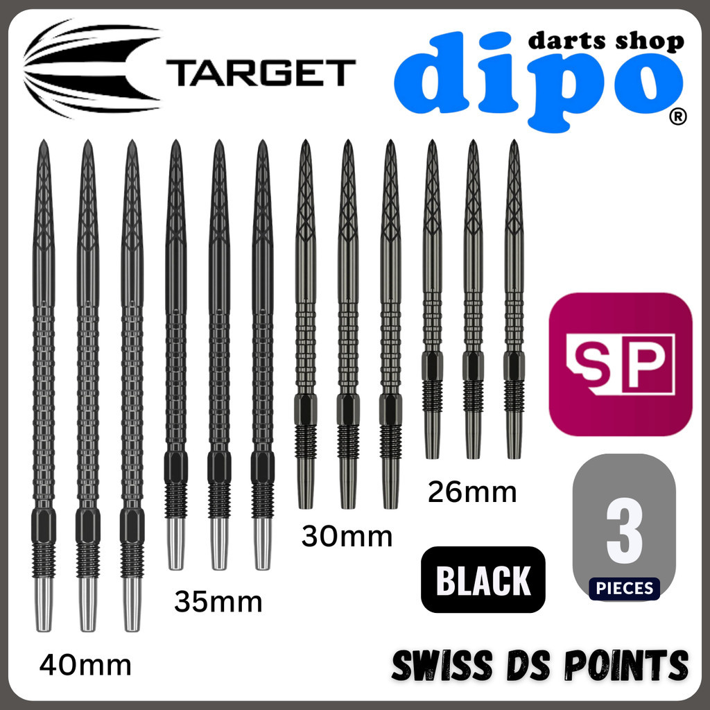 TARGET SWISS DS POINT ( Swiss Point Replacement ) - TARGET Swiss Darts Point